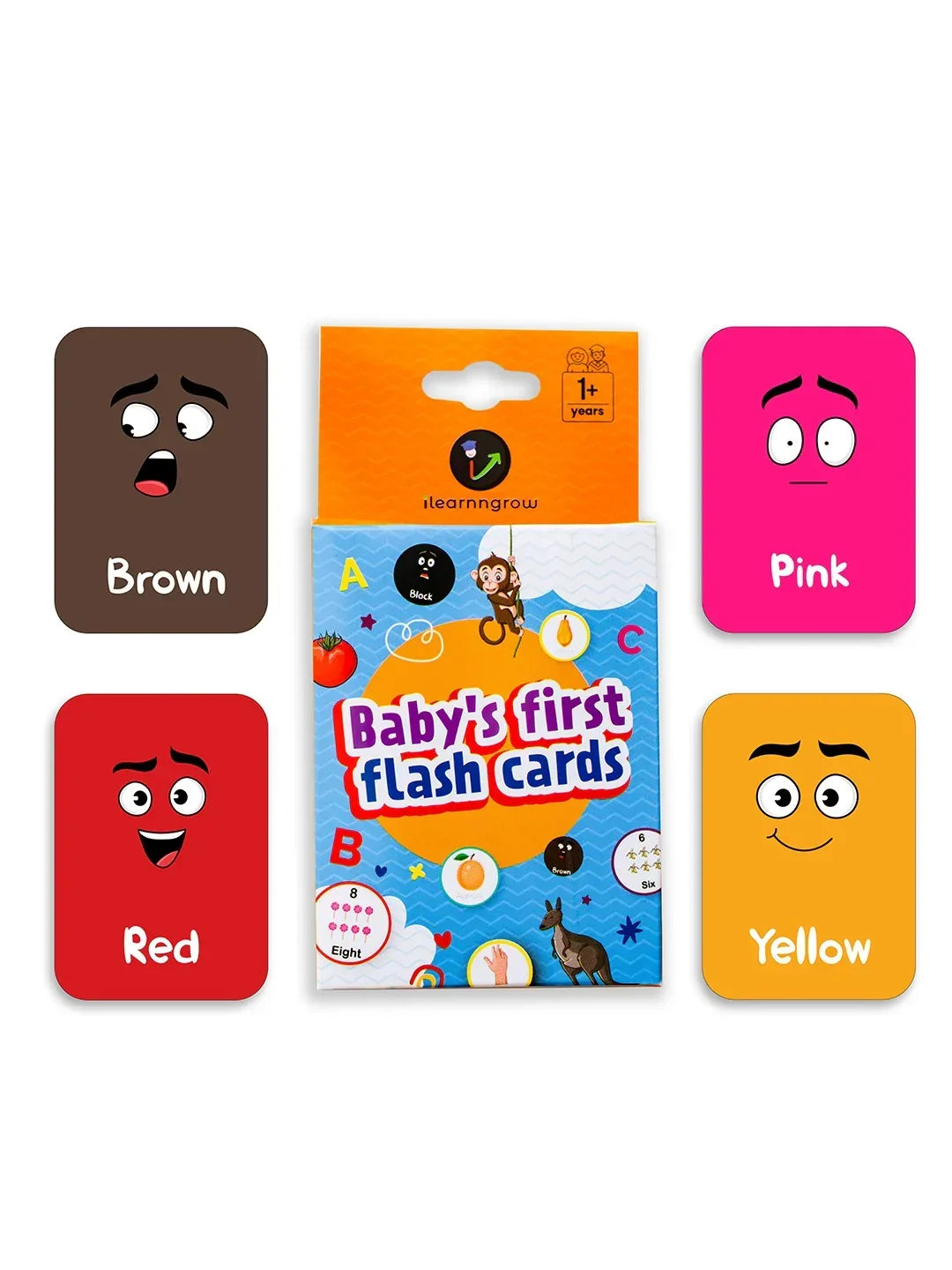 iLearnNGrow Baby’s First Colors Flash Cards – Kids Color Learning Set