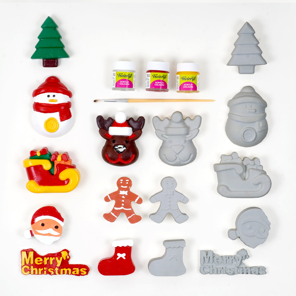 DIY CHRISTMAS CERAMIC ART