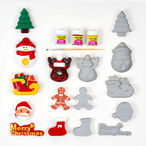 DIY CHRISTMAS CERAMIC ART