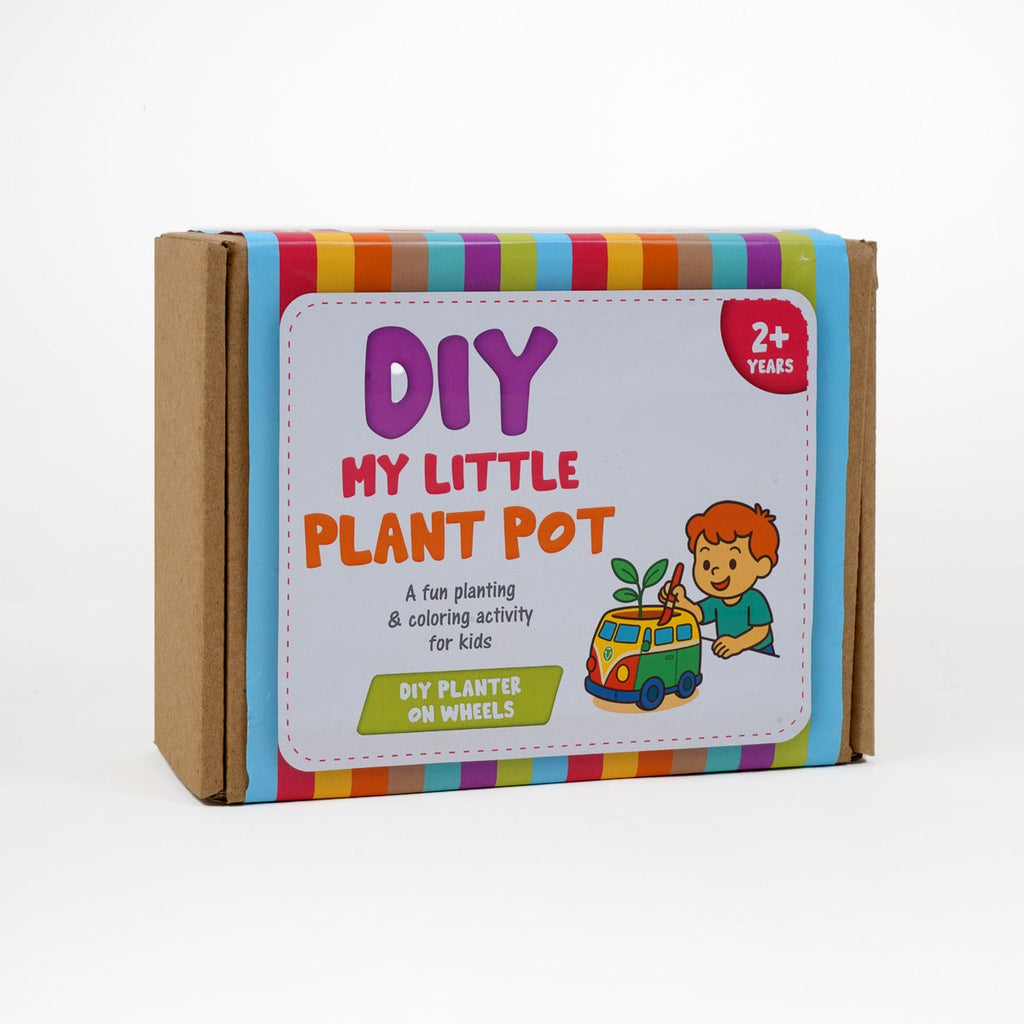 DIY My Little Plant Pot - Planter on Wheels