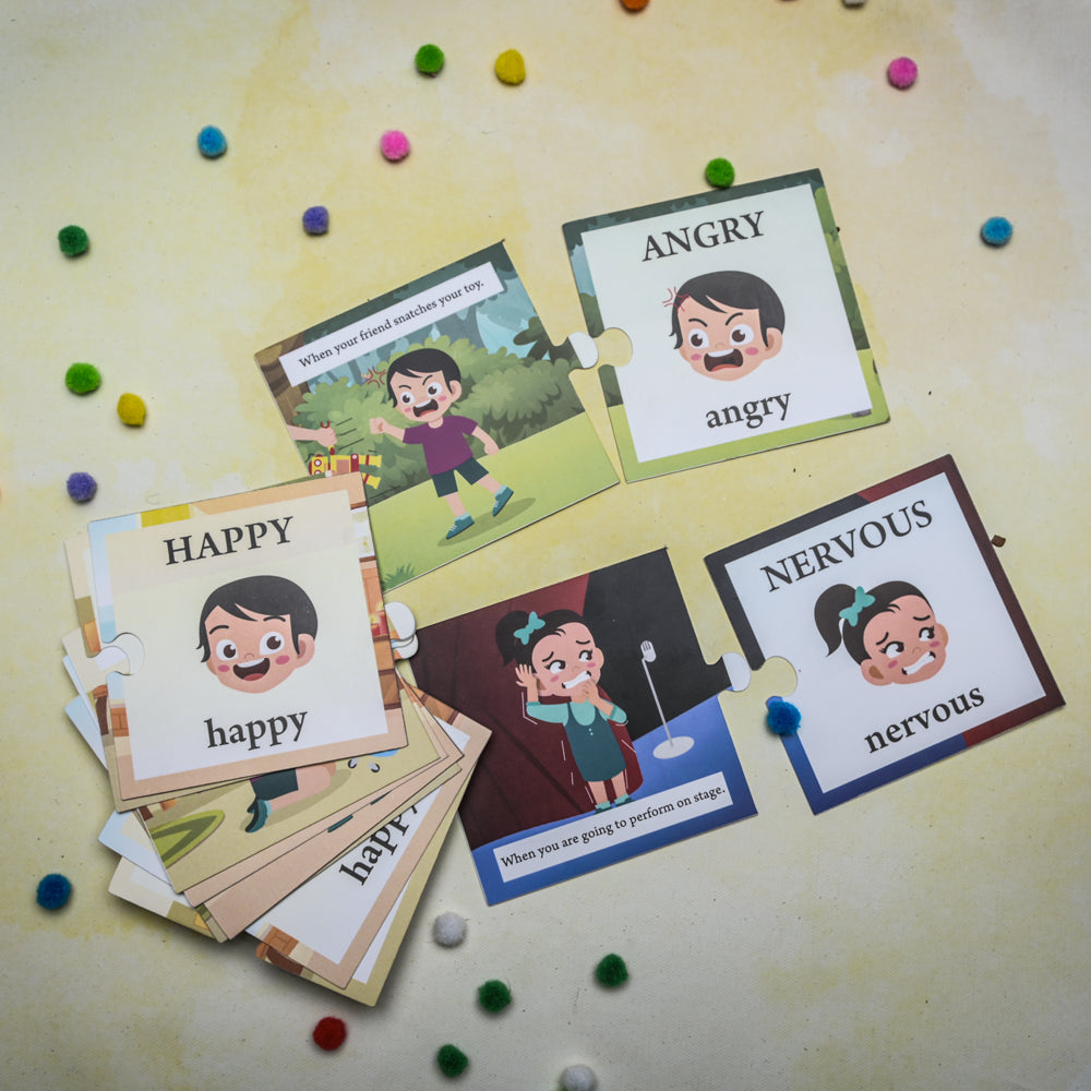 My Feelings and Emotions Matching Puzzle Game