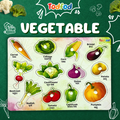 Vegetable Shapes Puzzle