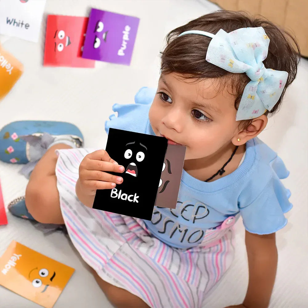 iLearnNGrow Baby’s First Colors Flash Cards – Kids Color Learning Set