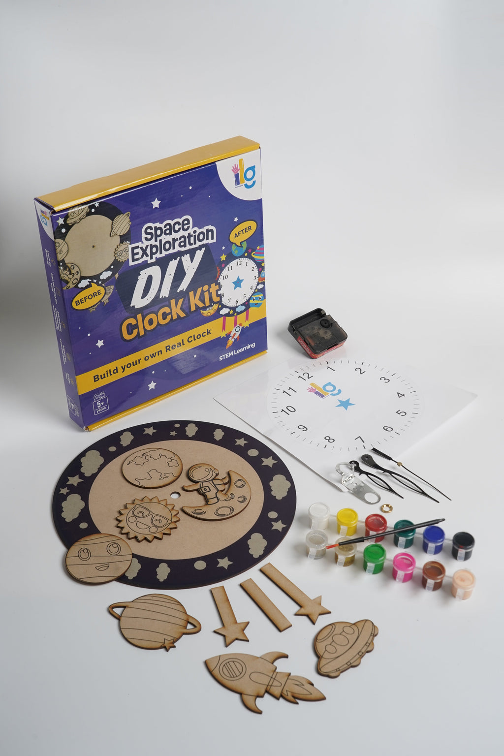 DIY Space Exploration Clock