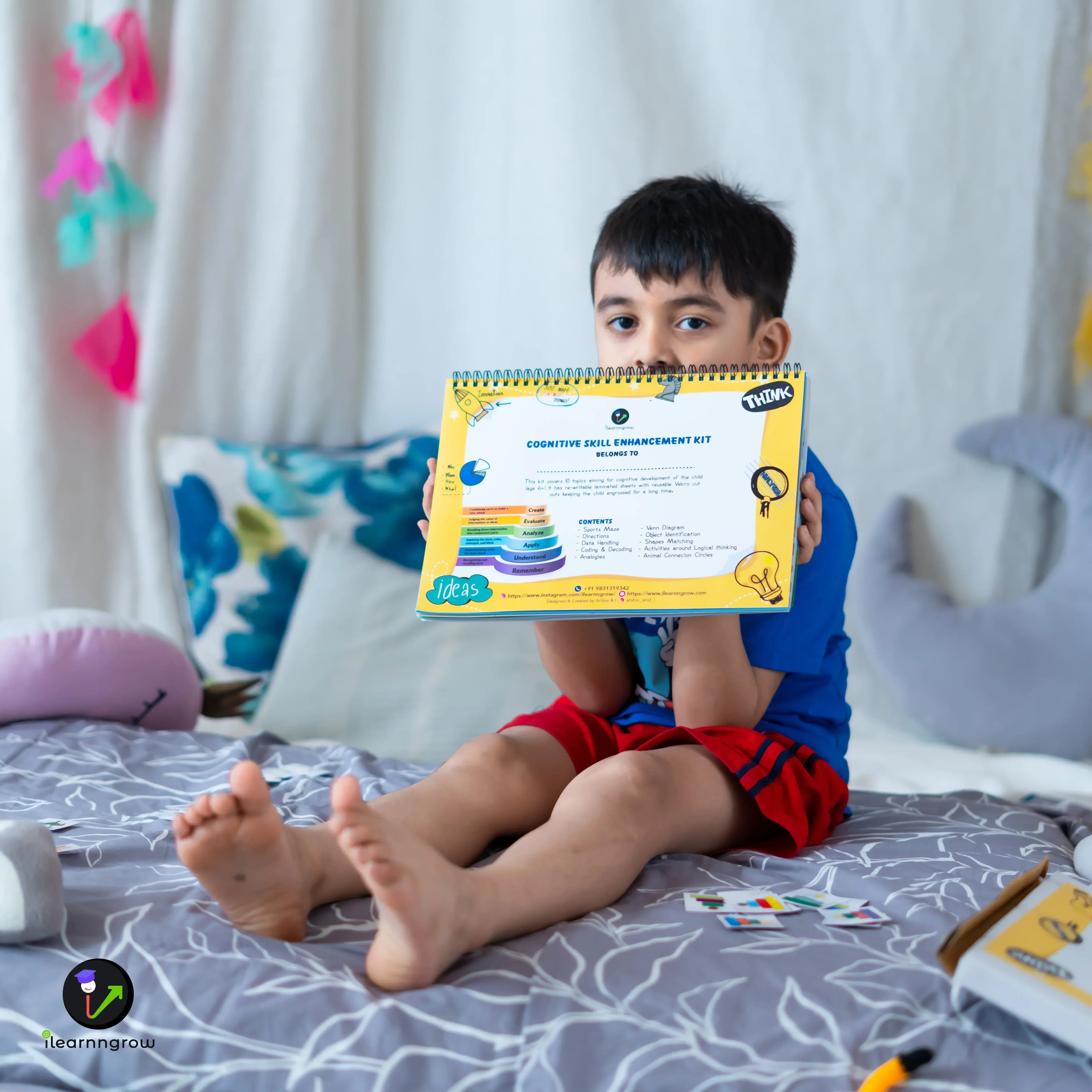 iLearnNGrow Cognitive Skill Workbook – Develop Critical Thinking, Memory