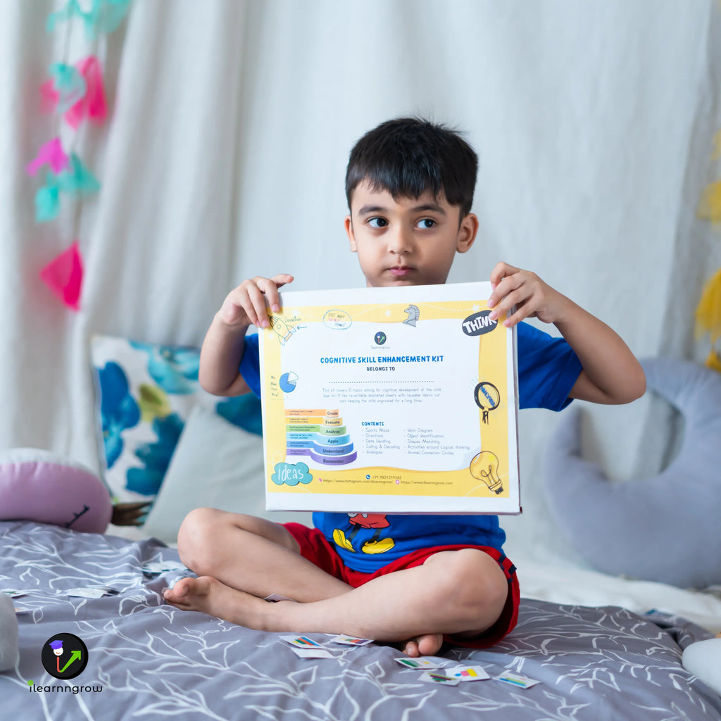 iLearnNGrow Cognitive Skill Workbook – Develop Critical Thinking, Memory