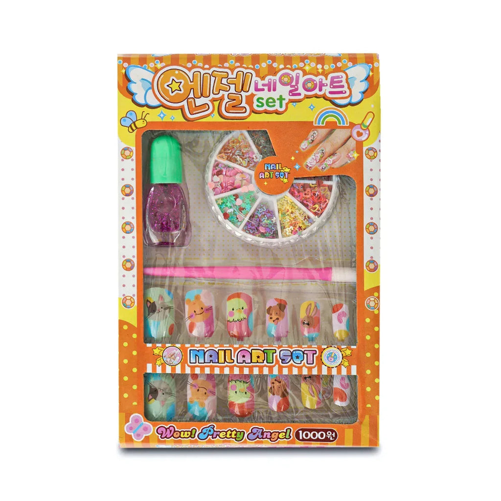 iLearnNGrow Glitter Nail Art Kit – Nail Art Kit for Kids & Girls
