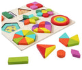 Fraction Puzzle Board - Educational Wooden Toy for Kids