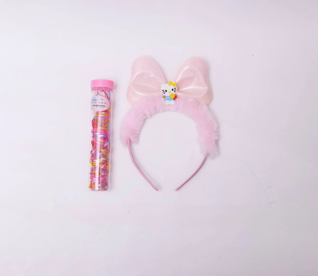 iLearnNGrow Hello Kitty Hair Accessories Set (Pastel Pink)