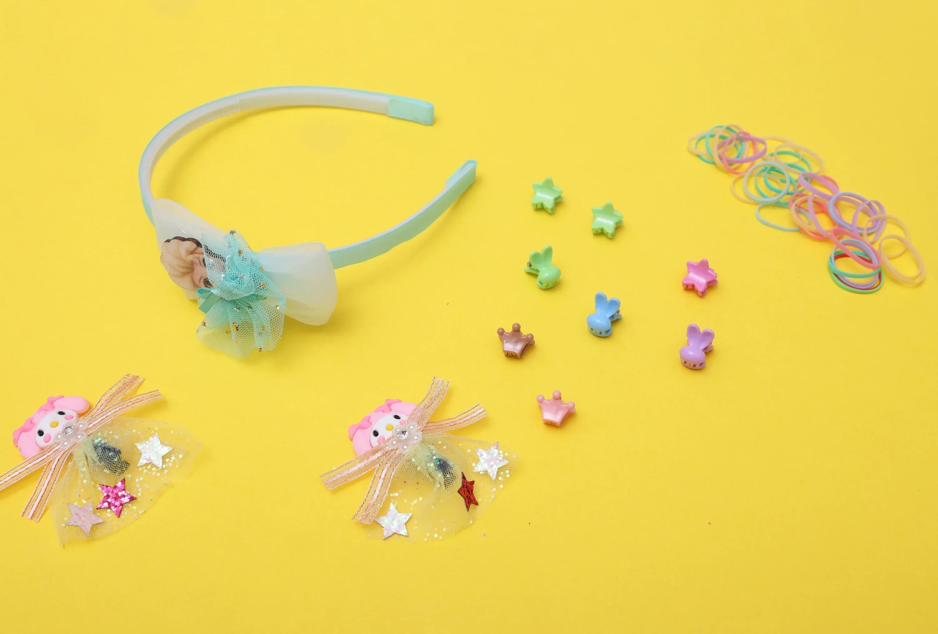 iLearnNGrow Frozen Hair Accessories Set (Sea Green)