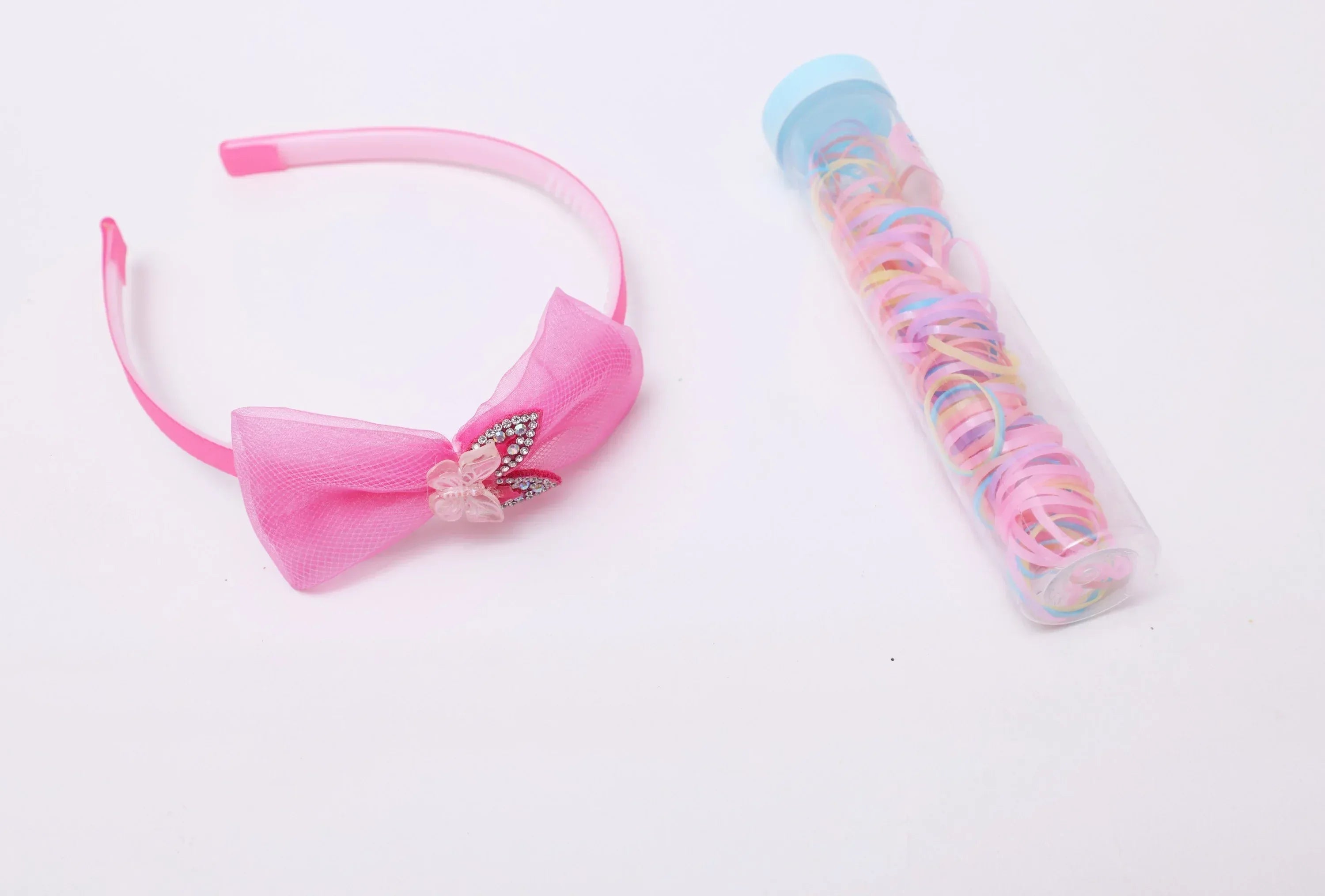 iLearnNGrow Bow Hair Accessories Set (Pink) – Lovely Hair Accessories