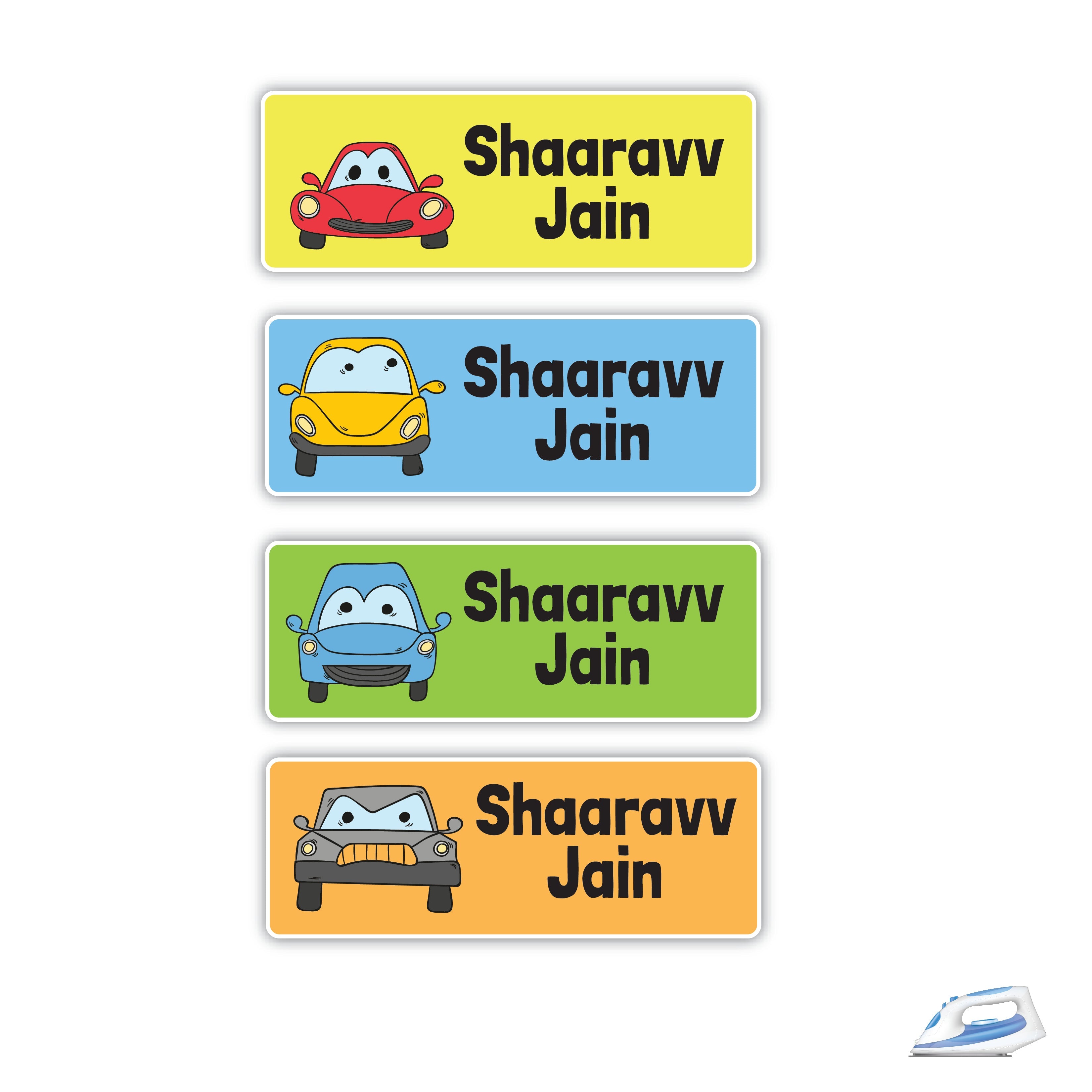 Personalized Iron On Labels (Rectangular)