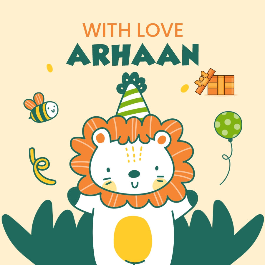 Personalized Gift Cards- Jungle Animals