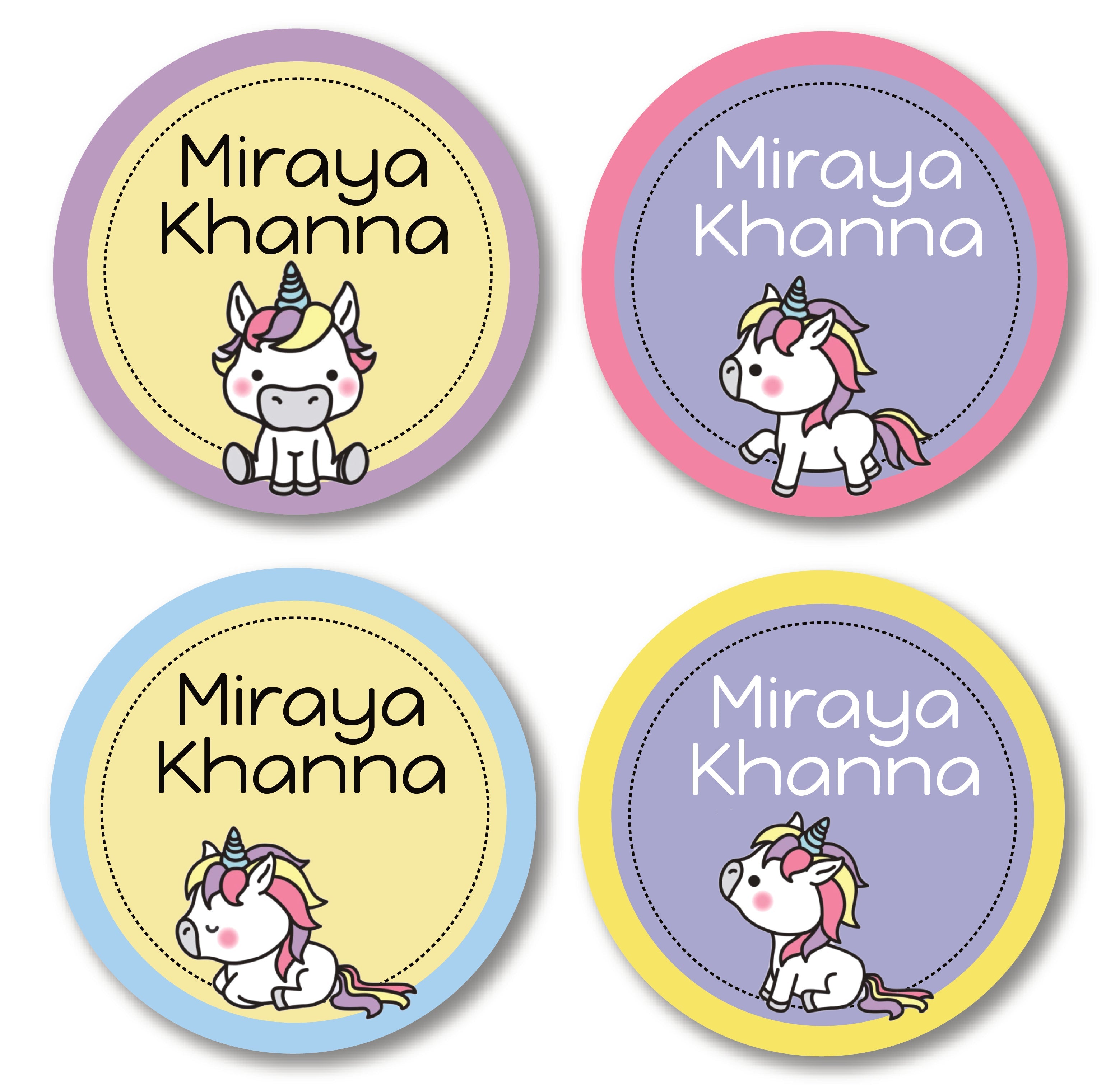 Pesonalized Round Label