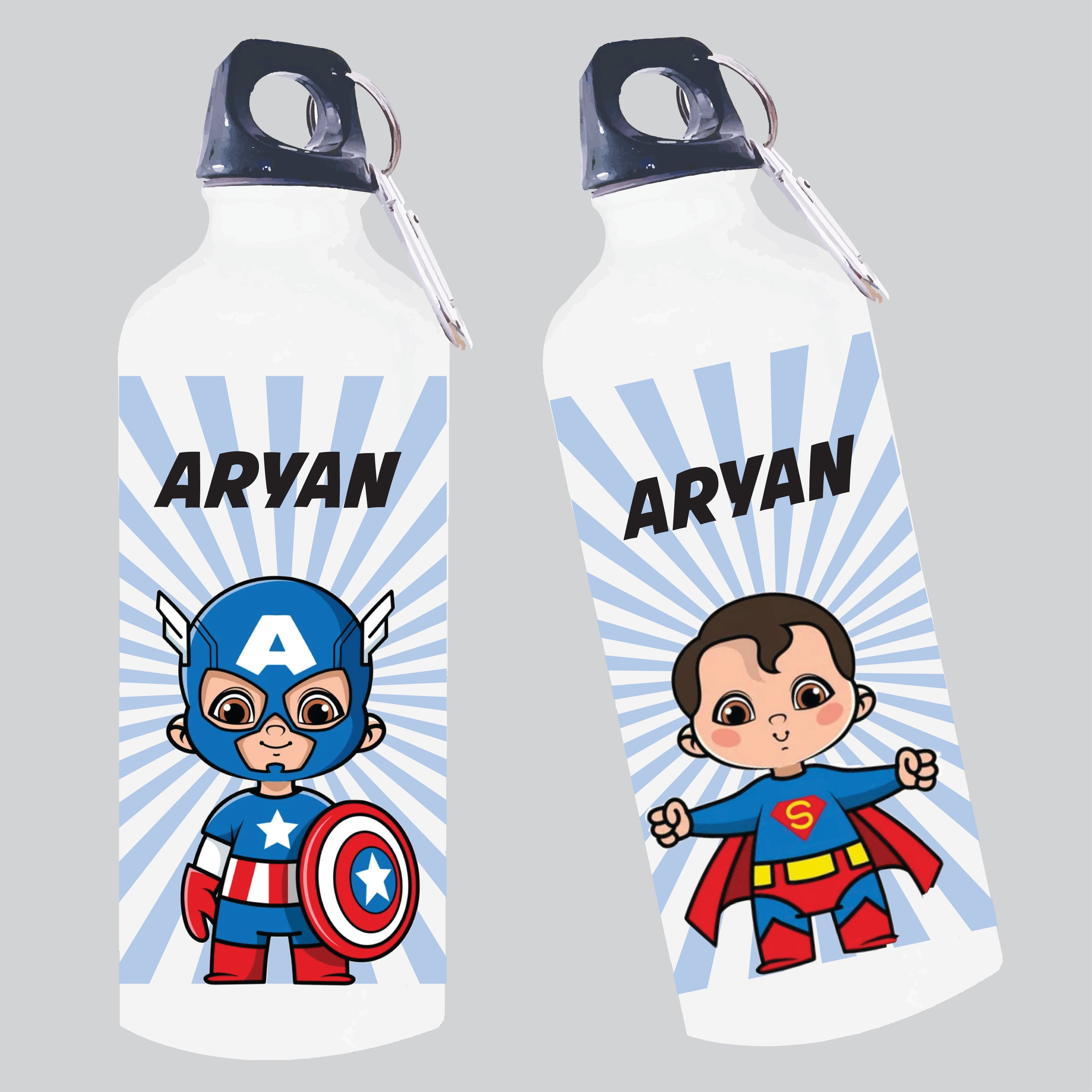 Sipper Bottles - Superheroes