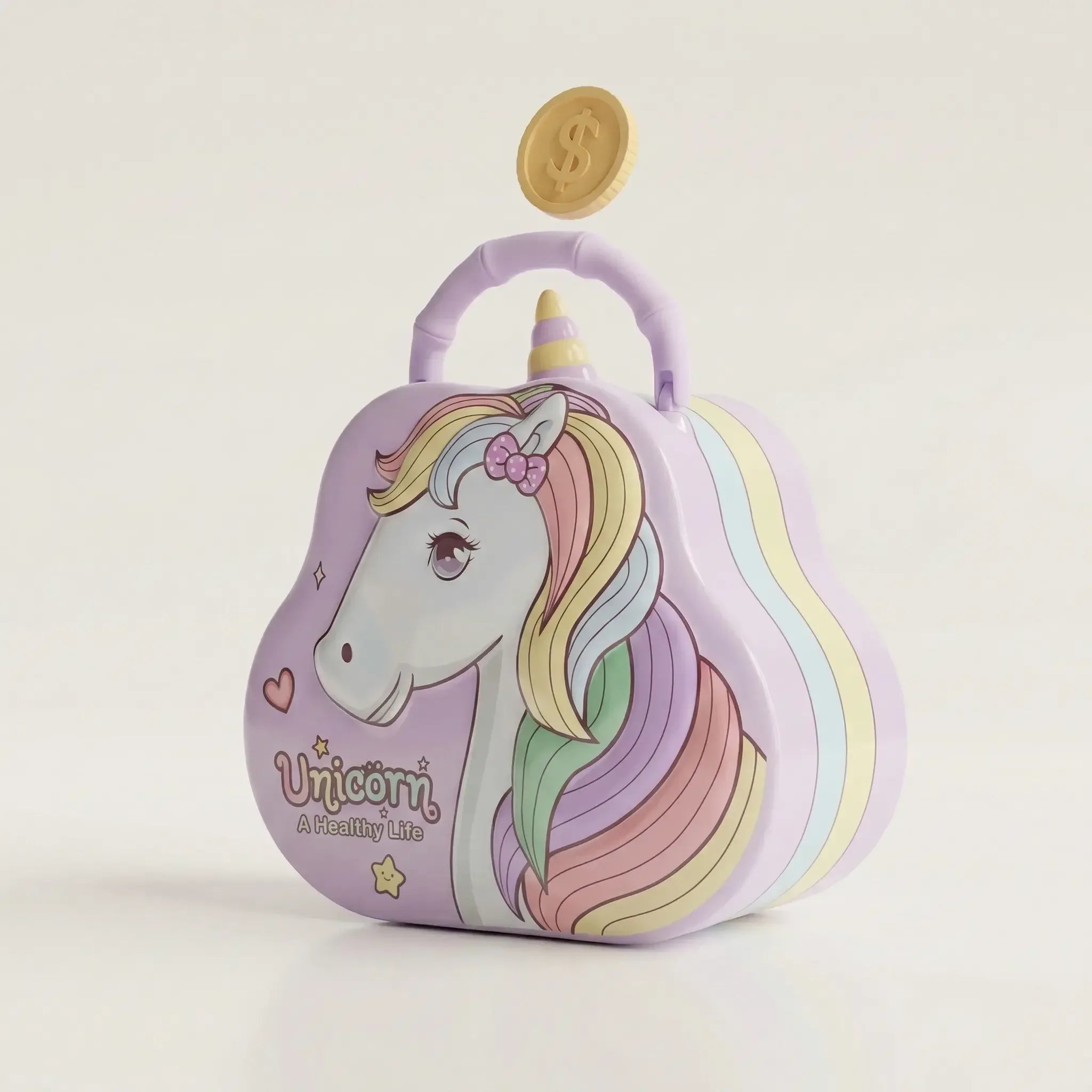 Unicorn Piggy Bank - Money Bank for Kids